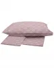 Σετ Σεντόνια Menta Εμπριμέ 520 Pink Διπλό (200x250)