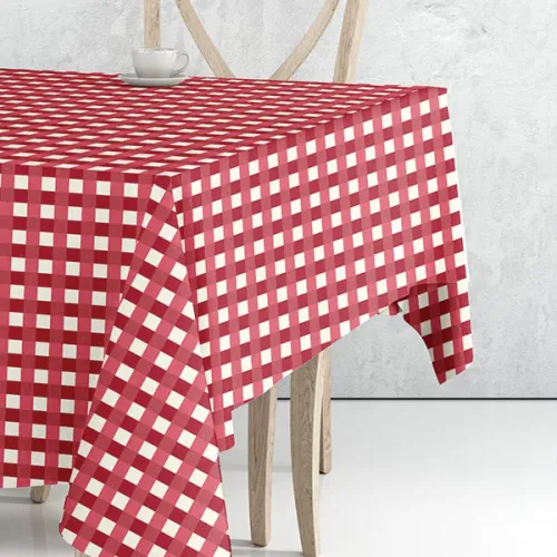 Τραπεζομάντηλο 2024 Red 140x180