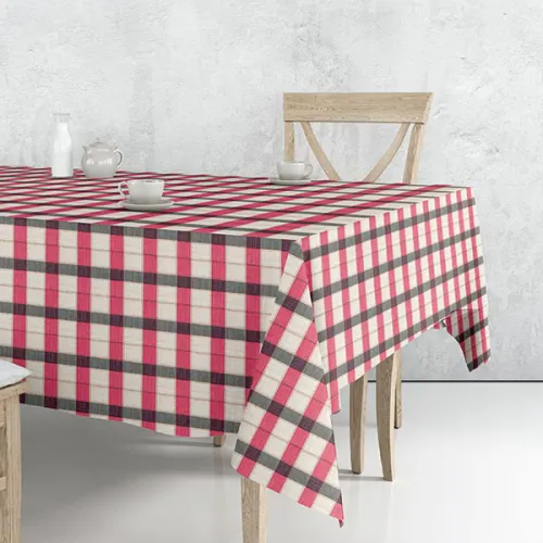 Τραπεζομάντηλο 5452 Red 140x180