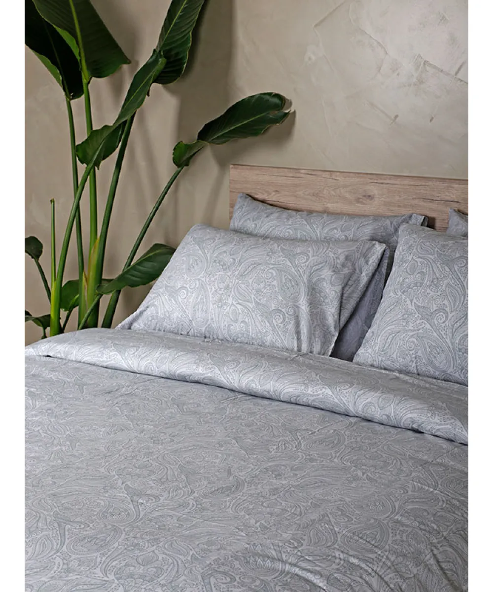 Παπλωματοθήκη Cotton Feelings 2040 Grey Μονή (170x250) Παπλωματοθήκη Cotton Feelings 2040 Grey Μονή (170x250)
