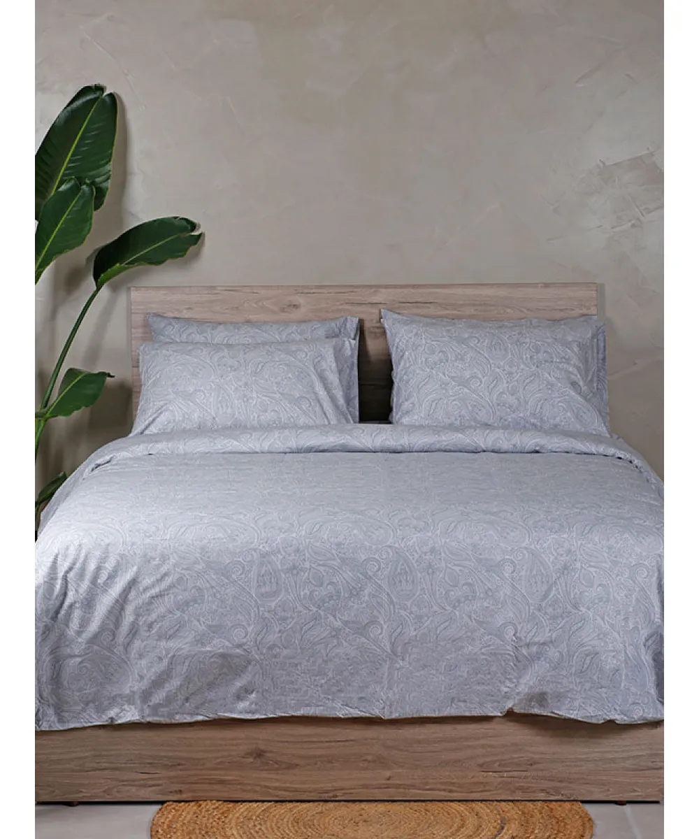 Παπλωματοθήκη Cotton Feelings 2040 Grey Μονή (170x250) Παπλωματοθήκη Cotton Feelings 2040 Grey Μονή (170x250)