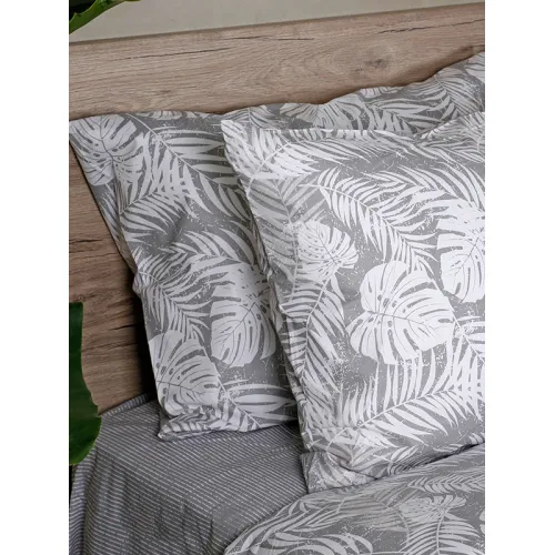 Σετ Σεντόνια Cotton Feelings 2038 Grey Υπέρδιπλο (235x270)