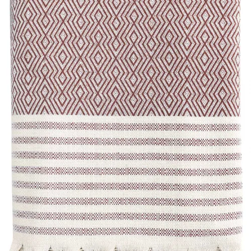 Ριχτάρι TENT BORDO Ριχτάρι διθέσιου καναπέ: 170 x 250 εκ.