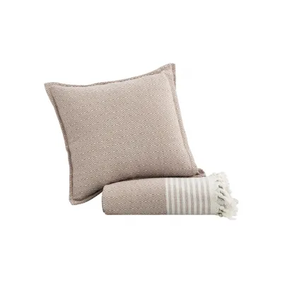Ριχτάρι TENT BEIGE Ριχτάρι τριθέσιου καναπέ: 170 x 300 εκ.