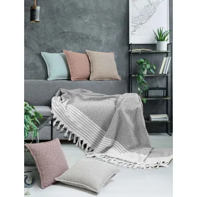 Ριχτάρι TENT GREY Ριχτάρι τριθέσιου καναπέ: 170 x 300 εκ.