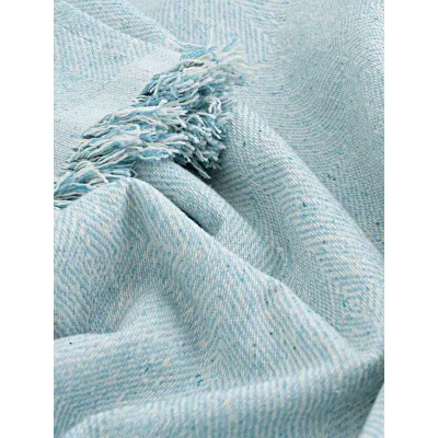 Ριχτάρι PYRAMID BLUE Ριχτάρι διθέσιου καναπέ: 170 x 250 εκ.