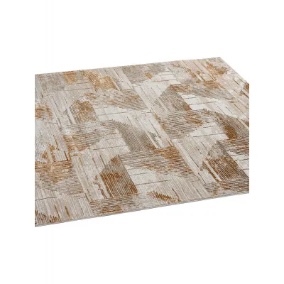 Χαλί FEATHERS BEIGE GOLD Διάδρομος 70 εκ.