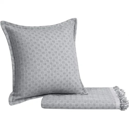 Ριχτάρι PERPLEX GREY Ριχτάρι τριθέσιου καναπέ: 170 x 300 εκ.