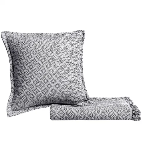 Ριχτάρι PANIC GREY Ριχτάρι διθέσιου καναπέ: 170 x 250 εκ.