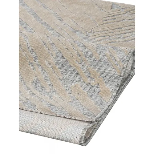 Χαλί SCRATCHES GREY BEIGE 67 x 350 εκ.