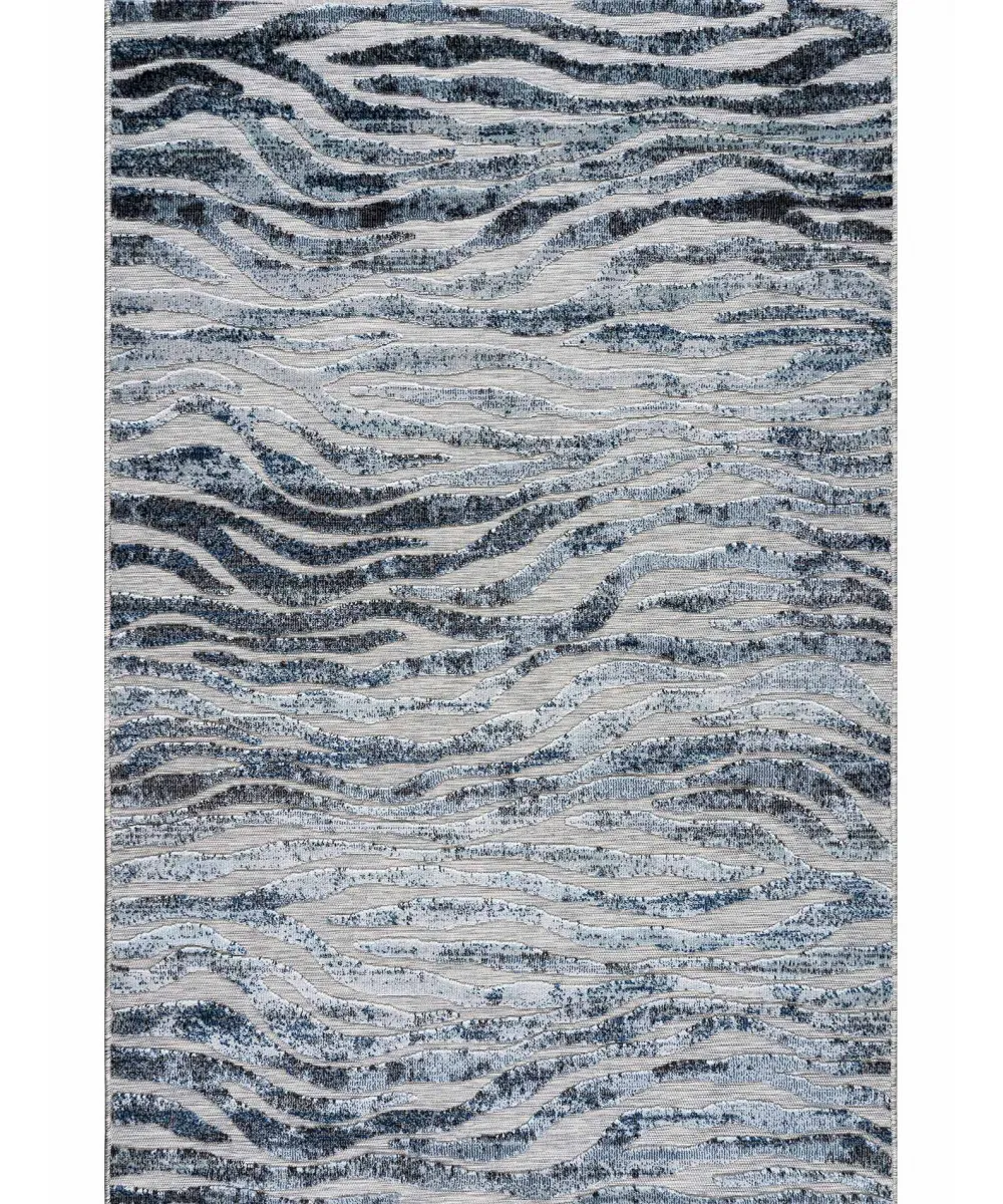 Χαλί TISSER GREY BLUE 67 x 350 εκ. Χαλί TISSER GREY BLUE 67 x 350 εκ.