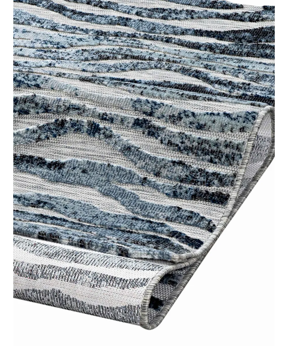 Χαλί TISSER GREY BLUE 67 x 350 εκ. Χαλί TISSER GREY BLUE 67 x 350 εκ.