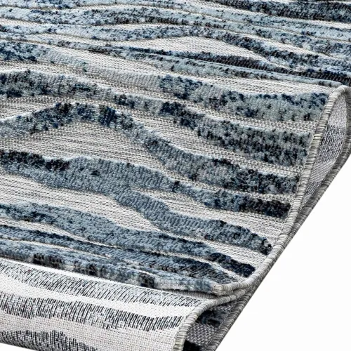 Χαλί TISSER GREY BLUE 67 x 350 εκ.