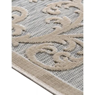 Χαλί MONARCHY GREY BEIGE 67 x 400 εκ.