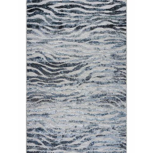 Χαλί TISSER GREY BLUE 67 x 400 εκ.