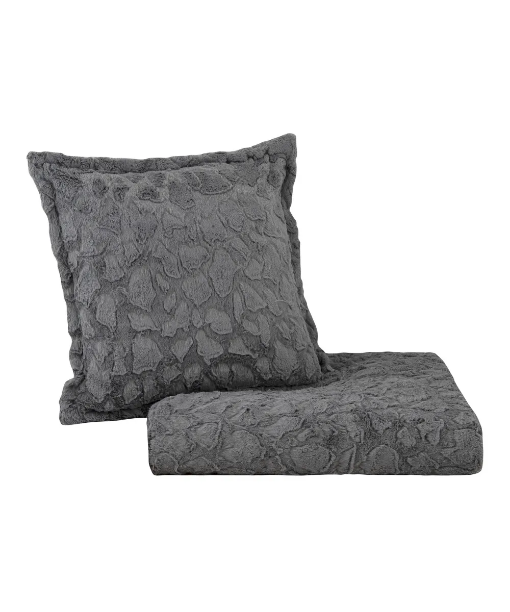 Ριχτάρι RUBBLE GREY Ριχτάρι διθέσιου καναπέ: 170 x 250 εκ.