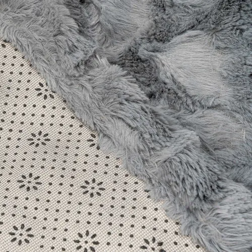 Ριχτάρι RUBBLE GREY Ριχτάρι τριθέσιου καναπέ: 170 x 300 εκ.