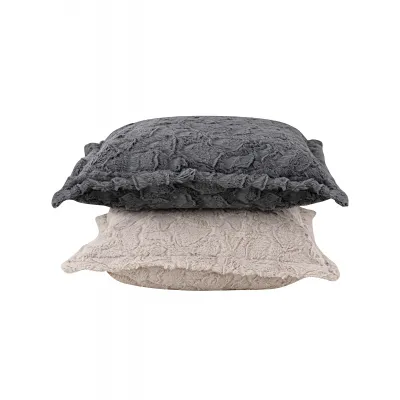 Διακοσμητικό Μαξιλάρι RUBBLE GREY Διακοσμητική μαξιλαροθήκη: 45 x 45 εκ.