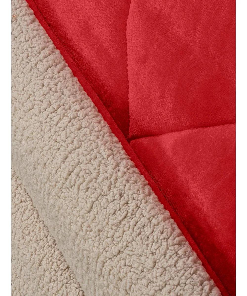 Κουβερτοπάπλωμα BLIZZARD RED BEIGE Κουβερτοπάπλωμα υπέρδιπλο: 220 x 240 εκ. Κουβερτοπάπλωμα BLIZZARD RED BEIGE Κουβερτοπάπλωμα υπέρδιπλο: 220 x 240 εκ.