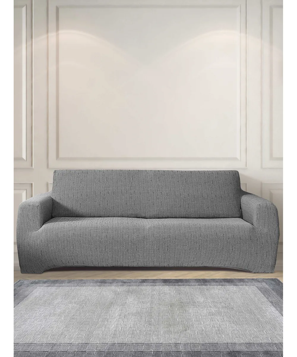 Ελαστικά καλύμματα καναπέ TRATINI GREY Ελαστικό κάλυμμα διθέσιου καναπέ