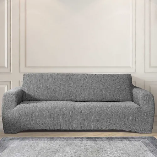 Ελαστικά καλύμματα καναπέ TRATINI GREY Ελαστικό κάλυμμα διθέσιου καναπέ