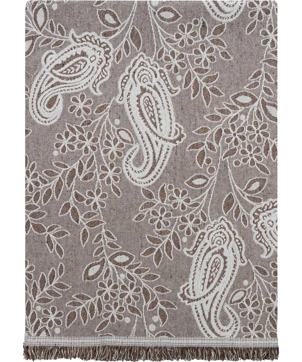 Ριχτάρι PAISLEY BROWN Ριχτάρι διθέσιου καναπέ: 170 x 250 εκ. Ριχτάρι PAISLEY BROWN Ριχτάρι διθέσιου καναπέ: 170 x 250 εκ.