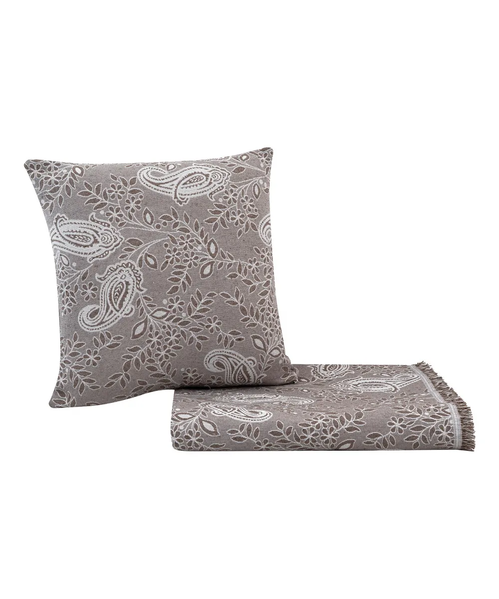 Ριχτάρι PAISLEY BROWN Ριχτάρι διθέσιου καναπέ: 170 x 250 εκ. Ριχτάρι PAISLEY BROWN Ριχτάρι διθέσιου καναπέ: 170 x 250 εκ.