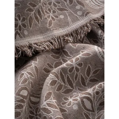 Ριχτάρι PAISLEY BROWN Ριχτάρι τριθέσιου καναπέ: 170 x 300 εκ.