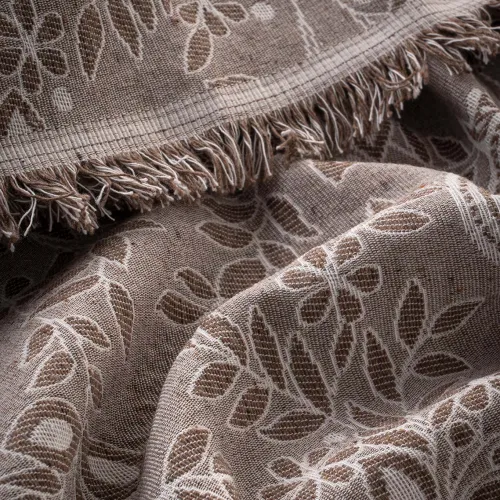 Ριχτάρι PAISLEY BROWN Ριχτάρι τριθέσιου καναπέ: 170 x 300 εκ.