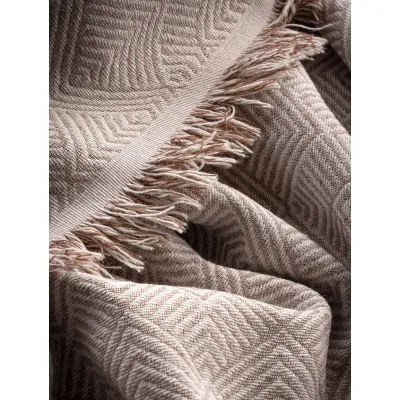 Ριχτάρι WELLEN BEIGE Ριχτάρι πολύθρονας: 170 x 180 εκ.