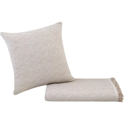 Ριχτάρι WELLEN BEIGE Ριχτάρι πολύθρονας: 170 x 180 εκ.