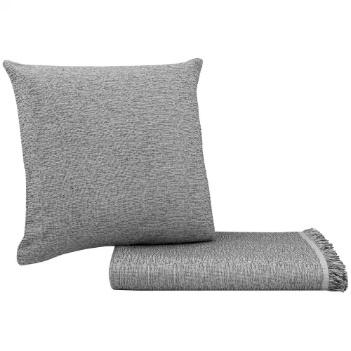Ριχτάρι MONOCOLORE GREY Ριχτάρι πολύθρονας: 170 x 180 εκ.