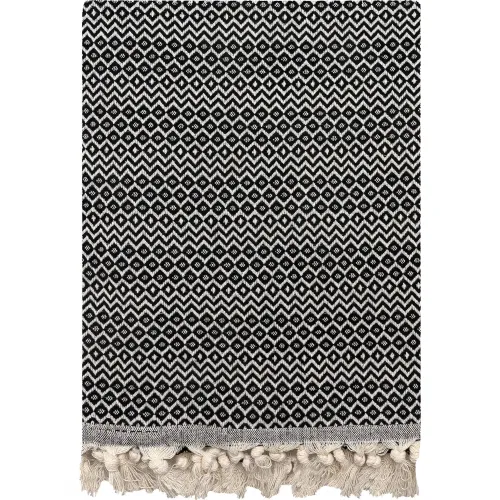 Ριχτάρι HERHALING ANTHRACITE Ριχτάρι τριθέσιου καναπέ: 190 x 300 εκ.