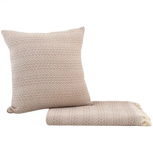 Ριχτάρι HERHALING BEIGE Ριχτάρι διθέσιου καναπέ: 190 x 250 εκ.