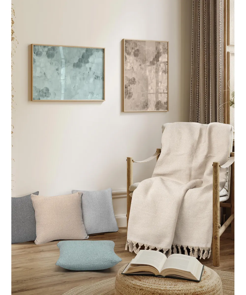 Διακοσμητικό Μαξιλάρι VORM BEIGE Διακοσμητική μαξιλαροθήκη: 45 x 45 εκ.