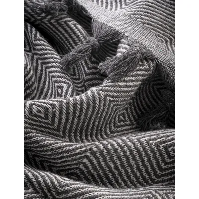Ριχτάρι VORM ANTHRACITE Ριχτάρι τριθέσιου καναπέ: 190 x 300 εκ.