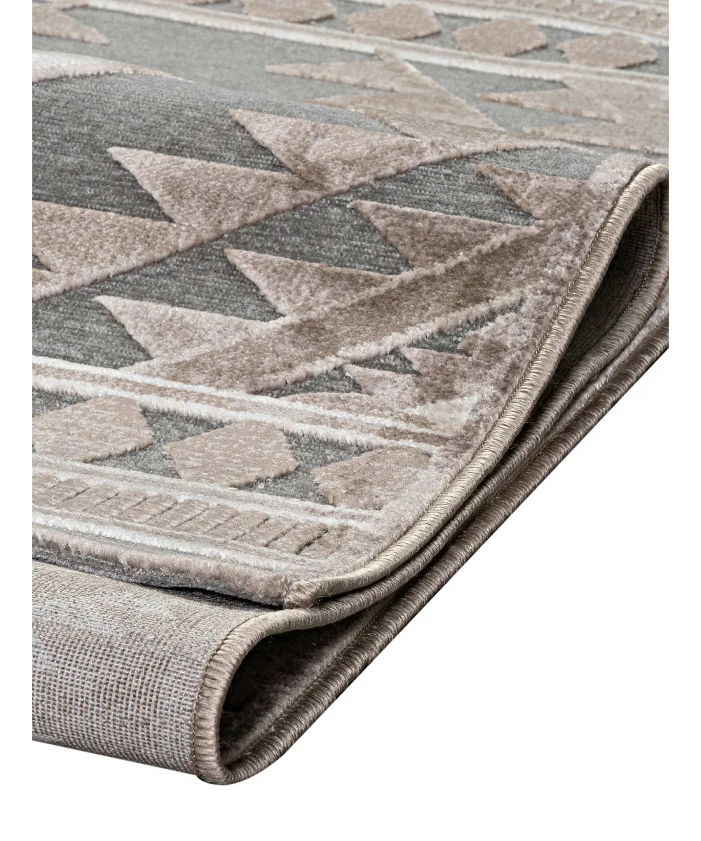 Χαλί CRYSTALLINI GREY Σετ Κρεβατοκάμαρας (67 x 140 (2)   67 x 230 εκ.)