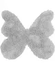 Παιδικό Χαλί LIGHT GREY SHADE BUTTERFLY 160 x 160 εκ.