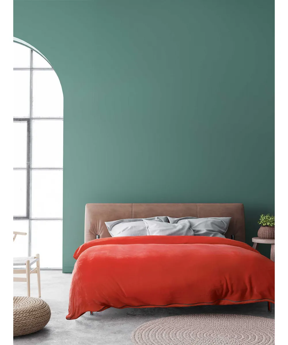 Παπλωματοθήκη DULL RED Παπλωματοθήκη μονή: 160 x 220 εκ.