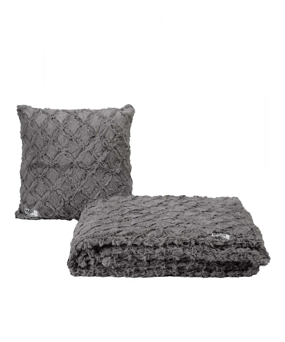 Ριχτάρι OBLONG GREY Ριχτάρι τριθέσιου καναπέ: 180 x 300 εκ.