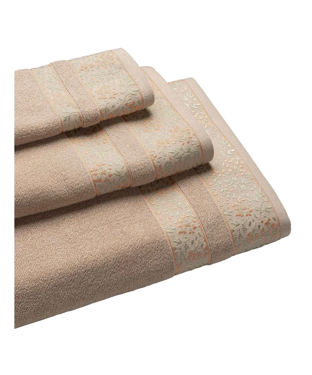 Πετσέτα BLOOM BEIGE Πετσέτα χεριών: 30 x 50 εκ.