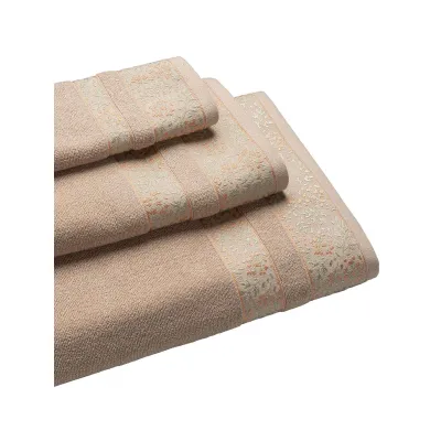 Πετσέτα BLOOM BEIGE Πετσέτα χεριών: 30 x 50 εκ.