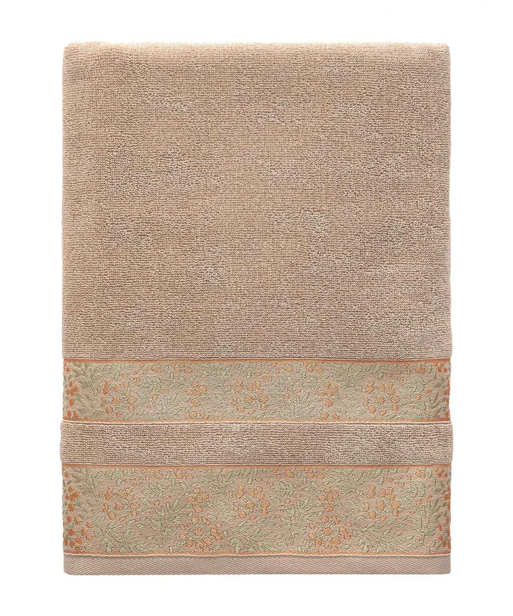 Πετσέτα BLOOM BEIGE Πετσέτα μπάνιου: 80 x 150 εκ.
