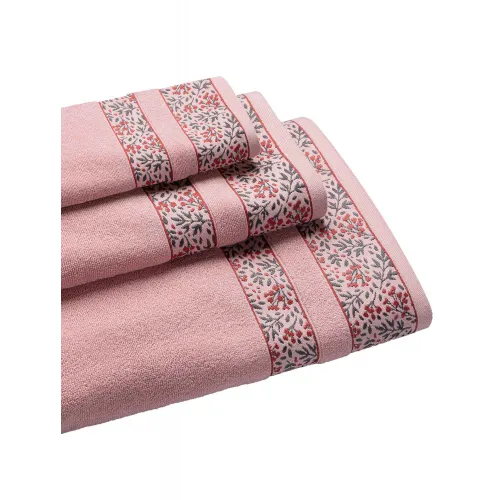 Πετσέτα BLOOM PINK Πετσέτα προσώπου: 50 x 90 εκ.