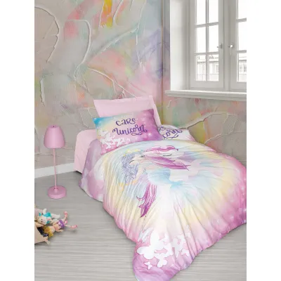 Παιδικό Σετ Πάπλωμα MERMAID Σετ πάπλωμα μονό: 170 x 240   1 μαξιλαροθήκη 50 x 70 εκ.
