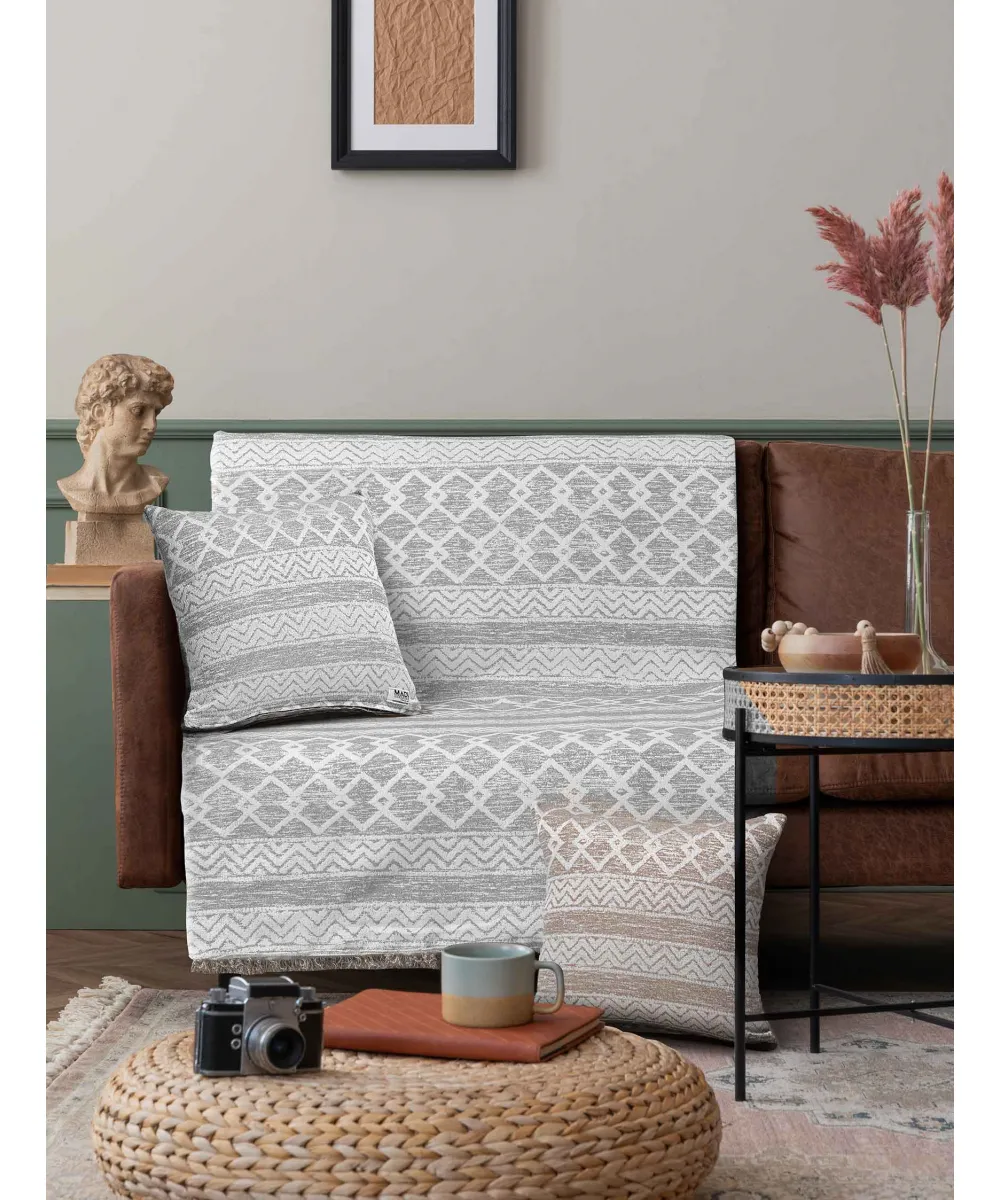 Ριχτάρι ECLECTIC GREY Ριχτάρι πολύθρονας: 170 x 180 εκ. Ριχτάρι ECLECTIC GREY Ριχτάρι πολύθρονας: 170 x 180 εκ.