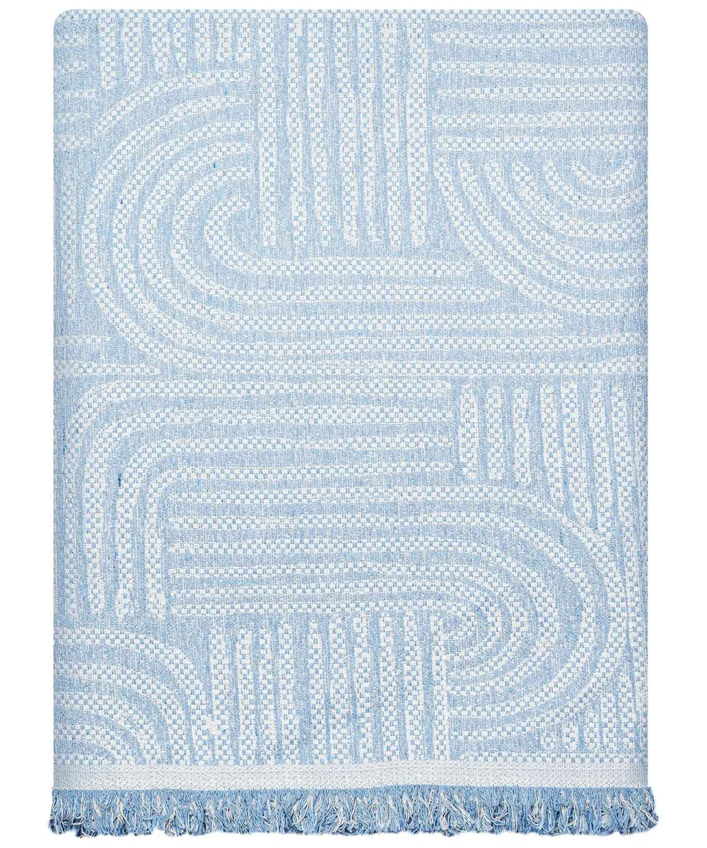 Ριχτάρι ETHEREAL CYAN Ριχτάρι διθέσιου καναπέ: 170 x 250 εκ. Ριχτάρι ETHEREAL CYAN Ριχτάρι διθέσιου καναπέ: 170 x 250 εκ.