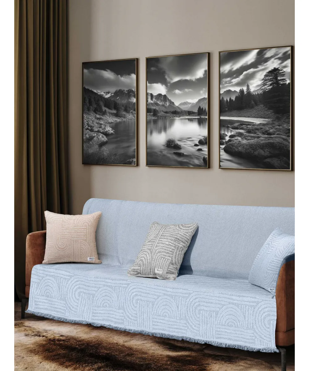 Ριχτάρι ETHEREAL CYAN Ριχτάρι διθέσιου καναπέ: 170 x 250 εκ. Ριχτάρι ETHEREAL CYAN Ριχτάρι διθέσιου καναπέ: 170 x 250 εκ.