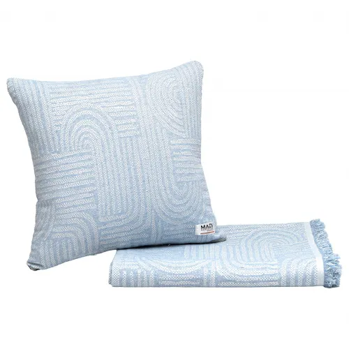 Ριχτάρι ETHEREAL CYAN Ριχτάρι διθέσιου καναπέ: 170 x 250 εκ.