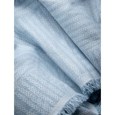 Ριχτάρι ETHEREAL CYAN Ριχτάρι τριθέσιου καναπέ: 170 x 300 εκ.